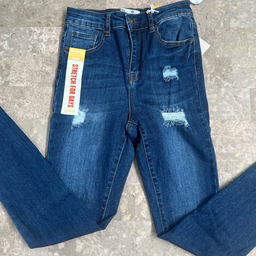 Wax Jean Stretch for Days Skinny Jeans NWT S